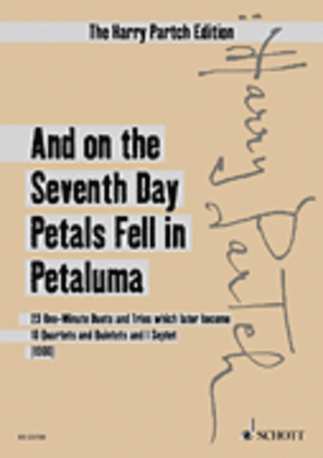 Book cover for And on the Seventh Day Petals Fell in Petaluma (1966)