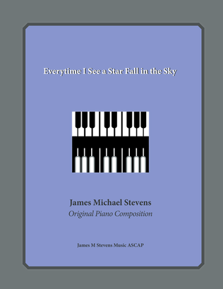 Book cover for Everytime I See a Star Fall in the Sky
