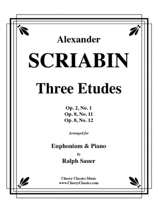 Three Etudes for Euphonium and Piano