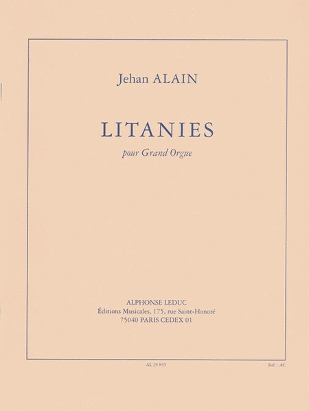 Litanies For Organ