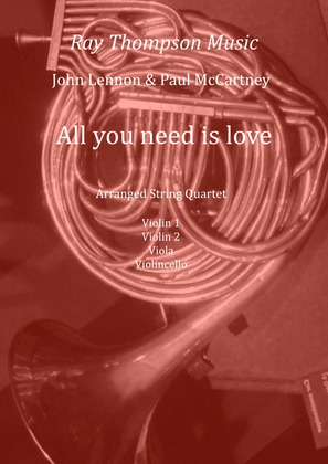 Book cover for All You Need Is Love