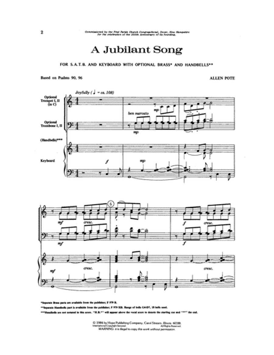 A Jubilant Song image number null