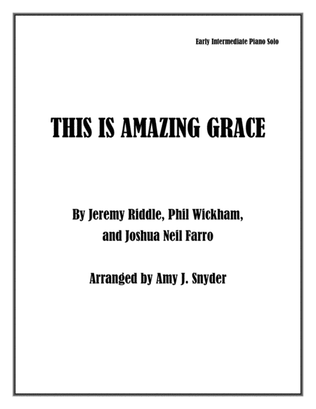 Book cover for This Is Amazing Grace