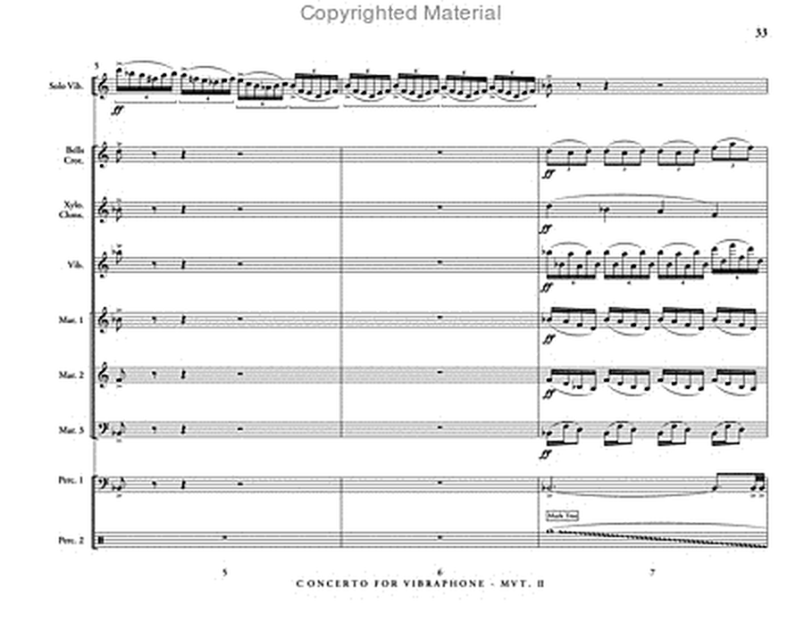 Concerto for Vibraphone & Percussion Ensemble image number null