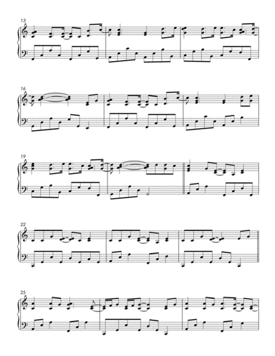 Because He Lives, Amen (Late Intermediate Piano) image number null