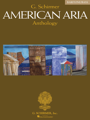 Book cover for G. Schirmer American Aria Anthology