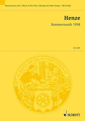 Book cover for Kammermusik 1958