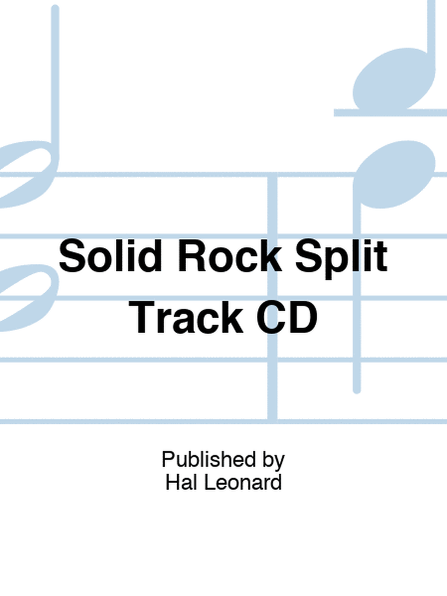 Solid Rock Split Track CD