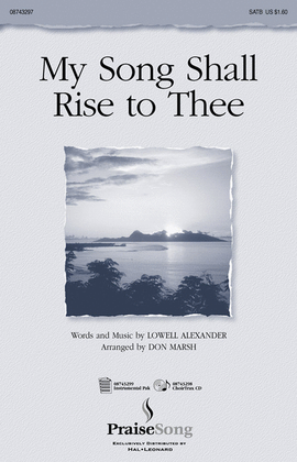 Book cover for My Song Shall Rise to Thee
