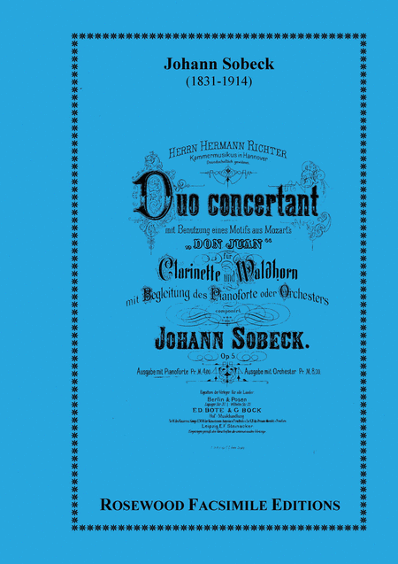 Duo Concertante, Op. 5