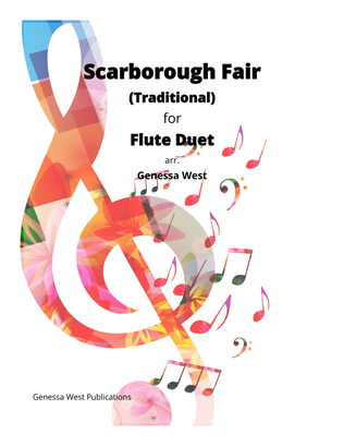 Book cover for Scarborough Fair For Flute Duet