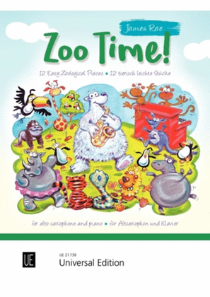 Book cover for Zoo Time!