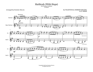 Book cover for Hatikvah (With Hope)