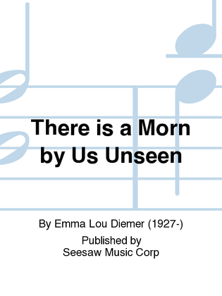 Book cover for There is a Morn by Us Unseen
