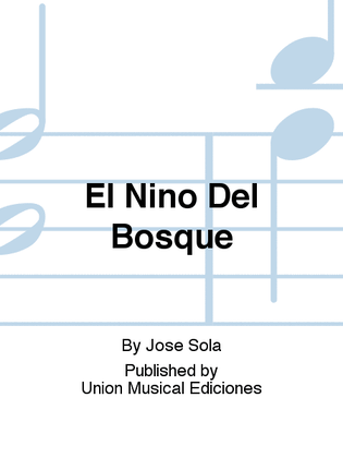 Book cover for El Nino Del Bosque