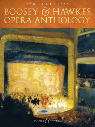 Book cover for Boosey & Hawkes Opera Anthology - Baritone/Bass