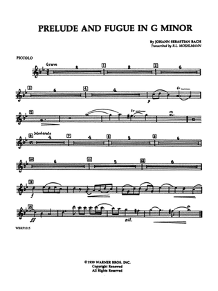 Book cover for Prelude and Fugue in G Minor: Piccolo