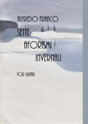 Book cover for Sette aforismi invernali