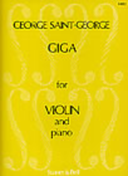 Giga for Violin and Piano