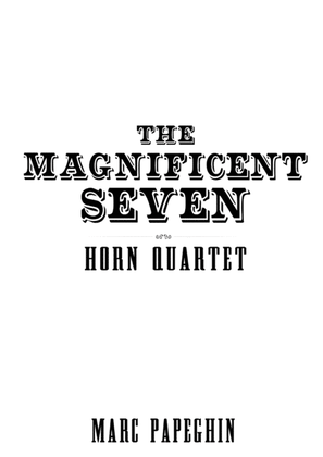 Book cover for The Magnificent Seven