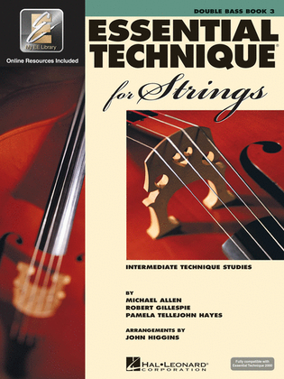 Book cover for Essential Technique for Strings with EEi