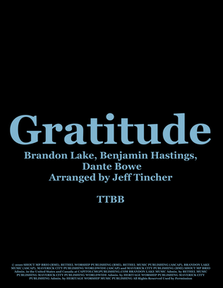 Book cover for Gratitude