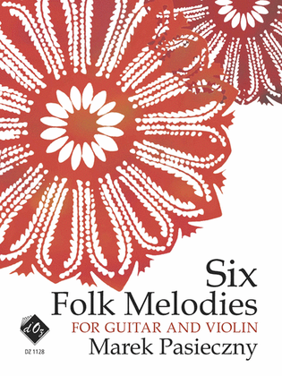 Book cover for Six Folk Melodies