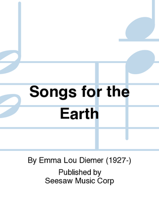 Book cover for Songs for the Earth