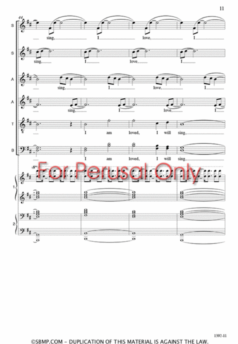 Joy - SATB Octavo image number null