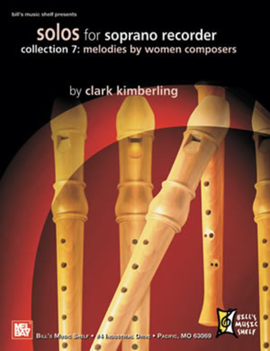 Solos for Soprano Recorder-Collection 7 by Clark Kimberling Soprano Recorder - Sheet Music