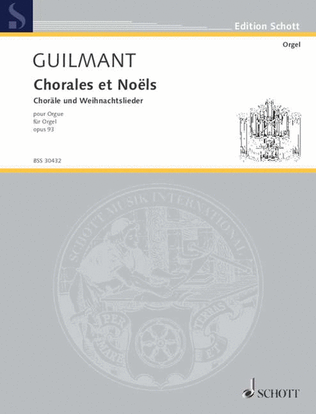 Book cover for Guilmant A Choraele+noels Op93 (fk)