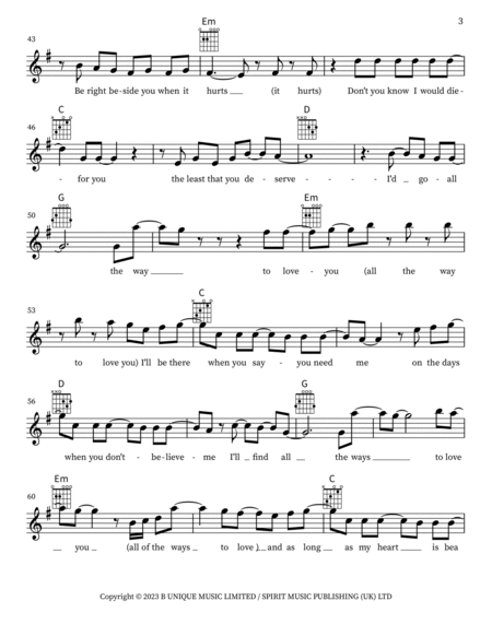 Speedy Keys Your Name Hurts [intermediate] Sheet Music (Piano