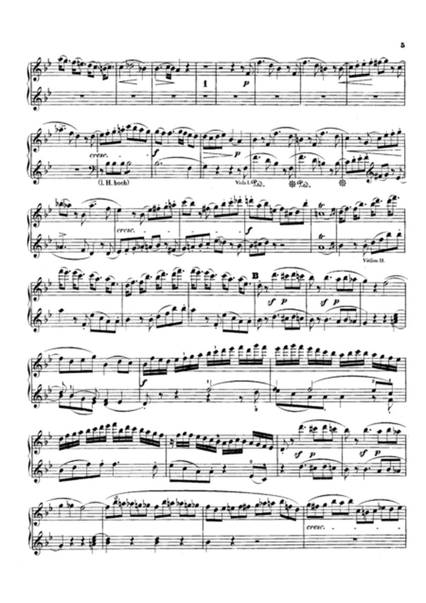 Mozart String Quintet in g K.516, for piano duet(1 piano, 4 hands), PM804