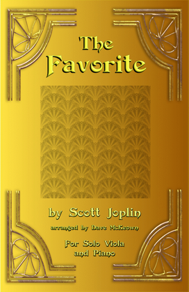 Book cover for The Favorite for solo Viola and Piano