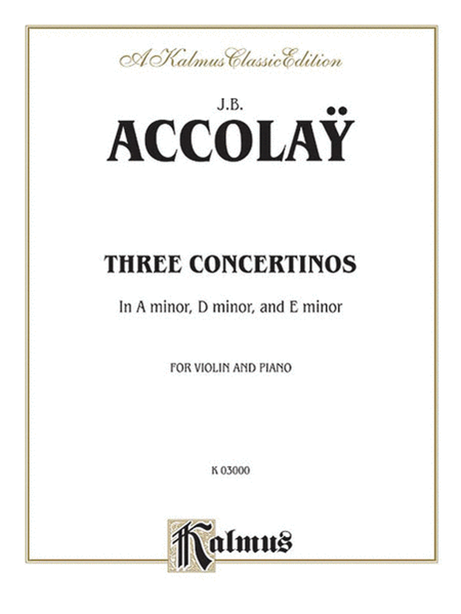 Three Concertinos