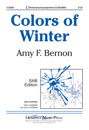 Book cover for Colors of Winter