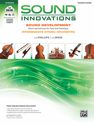 Book cover for Sound Innovations for String Orchestra -- Sound Development