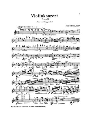 Book cover for Sibelius: Concerto in D Minor, Op. 47