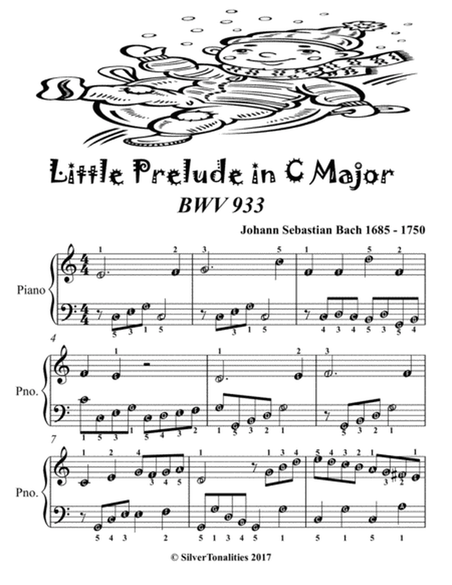 Six Little Preludes for Easiest Piano