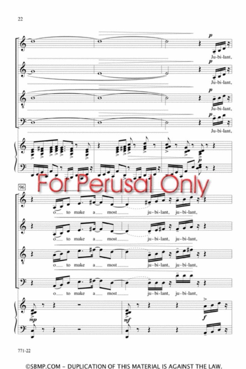 My Spirit Is Uncaged - SATB Octavo image number null