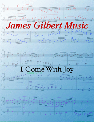 Book cover for I Come With Joy