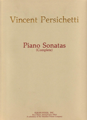 Book cover for Piano Sonatas