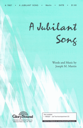 Book cover for A Jubilant Song