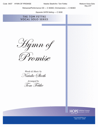 Book cover for Hymn of Promise