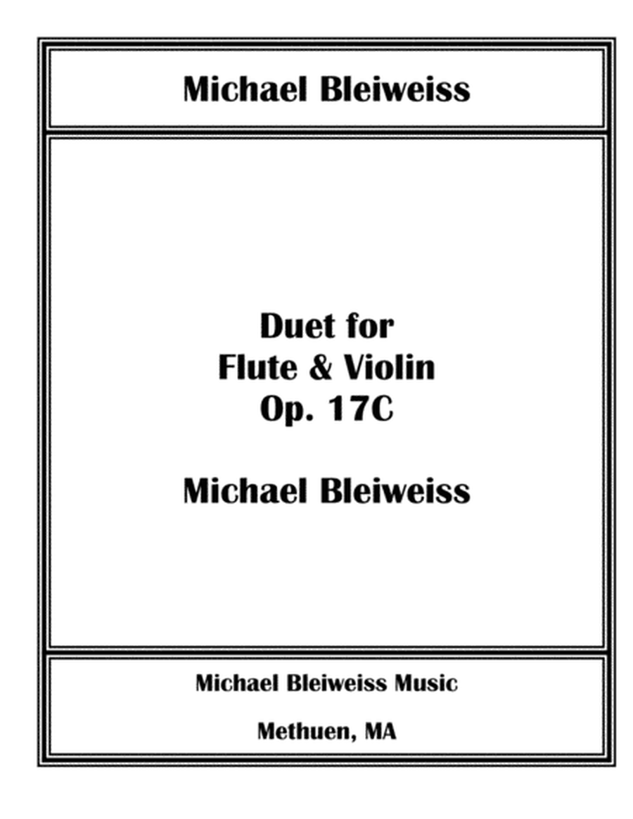 Duet Op. 17C for Flute and Violin image number null