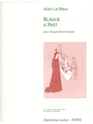 Book cover for Le Meur Blague A Part Electric Organ Book