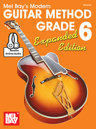 Book cover for Modern Guitar Method Grade 6, Expanded Edition