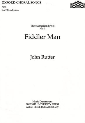 Book cover for Fiddler Man