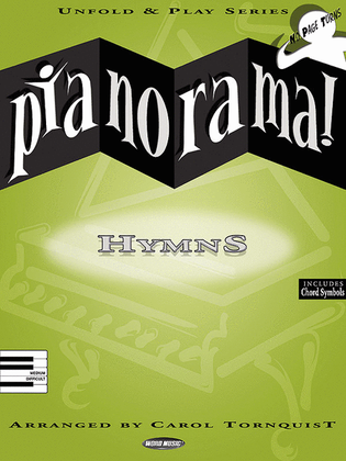 Book cover for Pianorama! Hymns - Piano Folio