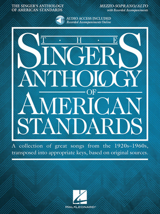 Book cover for The Singer's Anthology of American Standards